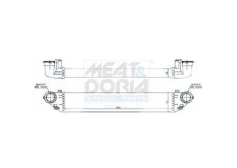 Turbo Radyatörü  WENDERPARTS MA2035000600  A2035000600 2035000000 2035000400 2035000600 A2035000000 A2035000400