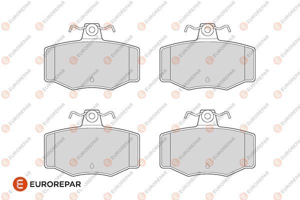 Fren Disk Balata Arka Nissan Primera 4 Kapı/ Traveller [SW] (P10/W10)(1989->)  EUROREPAR 1686268880