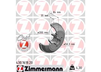 Kampana Arka Sağ veya Sol ZIMMERMANN 430.1618.20  418117 90007526 90135504 418 117