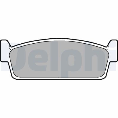 Fren Disk Balata Arka DELPHI LP646