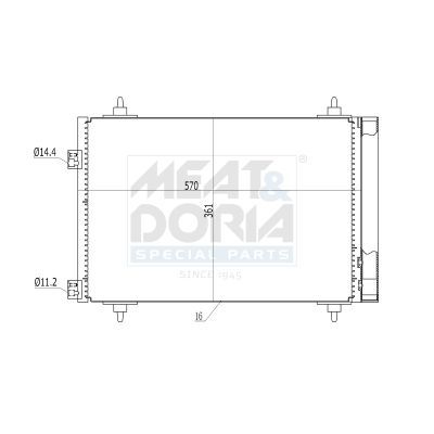 Klima Radyatörü  Citroen C4 5 Kapı (06.2004->)  DELPHI TSP0225549