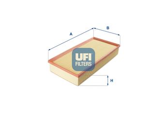 Hava Filtresi  FUJI FH21121  7L0129620 95511013110 7P0129620 95511013100 95811013000 955.110.131.00 955.110.131.10 958.110.130.00