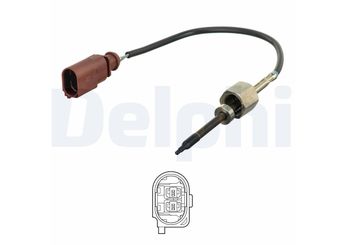 Egzoz Sıcaklık Sensörü  DELPHI TS30262  70906088B 70906088AA 070906088AA 070906088B