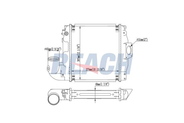 Turbo Radyatörü  MGA 80368