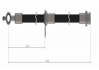 Fren Hortumu Ön Sol CAVO C900 321A  4806E2 4806.E2 4,81E05 4,81E+05 90947W2003