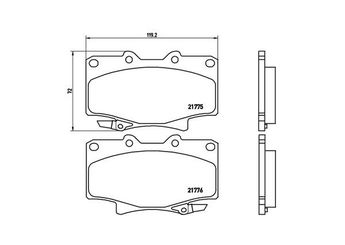 Fren Disk Balata Ön MAGNETI MARELLI 363700483025  4605A584 AY040TY019 446560020 0446560020 446560110 0446560110 4465YZZAL 04465YZZAL 449160150 0449160150 449160160 0449160160 449160170 0449160170 449160180 0449160180 446534010 0446534010 446534030 0446534030 446535061 0446535061 4465YZZCM 04465YZZCM 449135250 0449135250 449135251 0449135251 446560140 446560160 446560240
