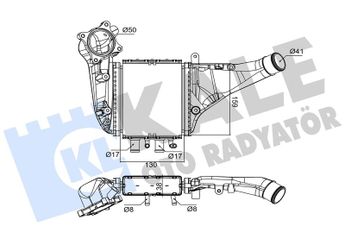 Turbo Radyatörü  KALE 376090  1794047021