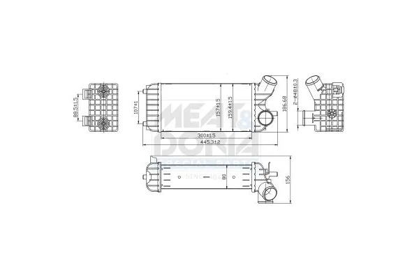 Turbo Radyatörü  MAHER 14755