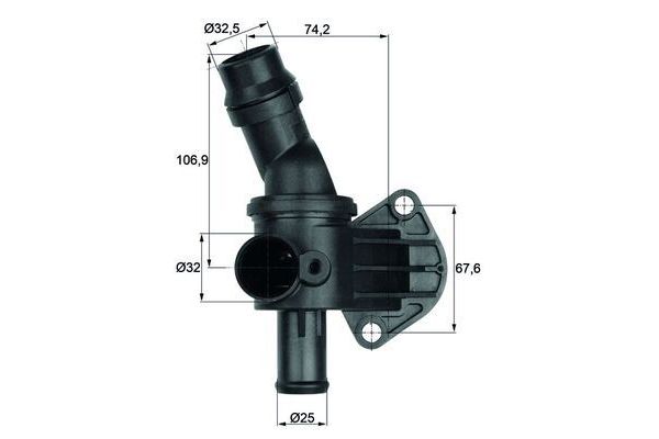 Termostat  Audi A3 Sportback (8PA)(09.2004->)  MAHLE TI 8 87