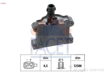 Ateşleme Bobini  FACET 9.6185S  94853695 1950074090 19500-74090 1950074091 19500-74091 1950074100 19500-74100 1950074120 19500-74120 1907074170 19070-74170 1908066010 19080-66010 9091902209 90919-02209