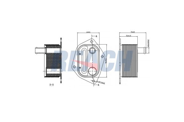 Motor Yağ Soğutucu  Hyundai i30 Cw (FD)(02.2008->)  VEKA 45-2103