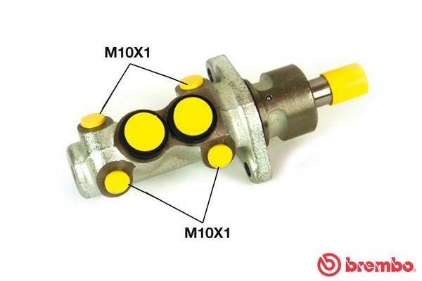 Fren Ana Merkez  Audi Coupe (855)(10.1980->)  BREMBO M 85 019