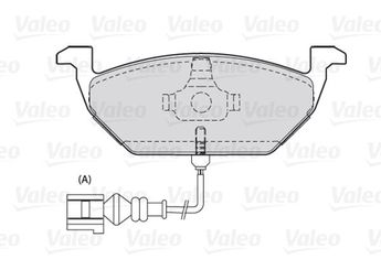 Fren Disk Balata Ön VALEO 301332  