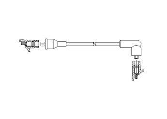 Buji Kablosu  MGA 35299  141028003A SE141028003A