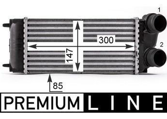 Turbo Radyatörü  MAHLE CI 16 000P  384H5 0384H5 0384 H5