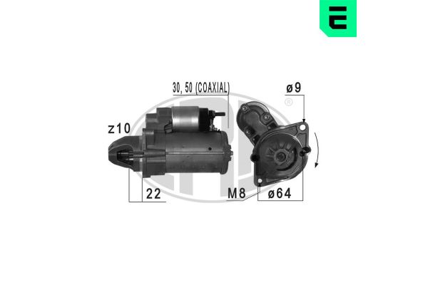 Marş Dinamosu  Fiat 500L (330)(2012->)  ERA 220686