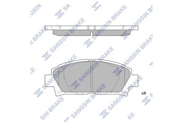 Fren Disk Balata Ön SANGSIN SP1466