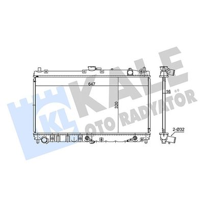 Su Radyatörü  KALE 347935