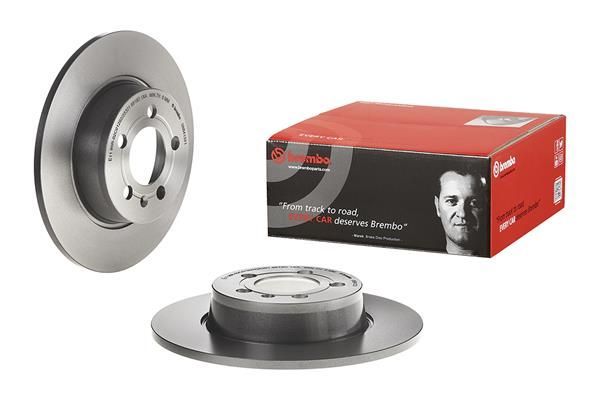 Fren Disk Ayna Arka Sağ ve Sol Audi S1 Sportback (8XF)(2014->)  BREMBO 08.B413.21