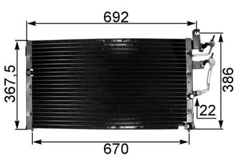 Klima Radyatörü  MAHLE AC 329 000S  MR116927