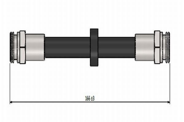 Fren Hortumu Arka Sağ veya Sol Seat Cordoba 2/4 Kapı (6K2)(11.1993->)  CAVO C900 501A