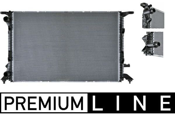 Su Radyatörü  Audi A6 Avant (4GD)(09.2014->)  MAHLE CR 905 000P