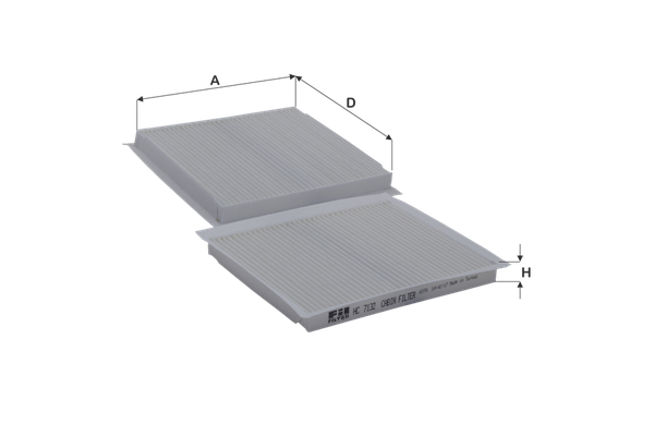 Polen Filtresi  Toyota Yaris Verso (NCP2/NLP2)(1999->)  FIL FILTRE HC 7132