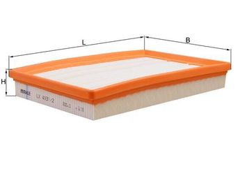 Hava Filtresi  MAHLE LX 4031/2  A6540941500 4475281000 6540941500 A4475281000