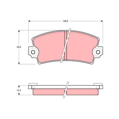 Fren Disk Balata Ön KALE BALATA 20347 140 05