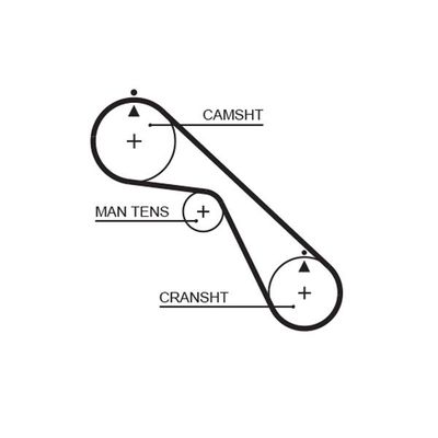 Triger Kayışı  Opel Monterey (1992->)  GATES 5530XS
