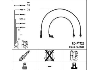 Buji Kablosu  NGK 0675  7619338 76 19 33 8