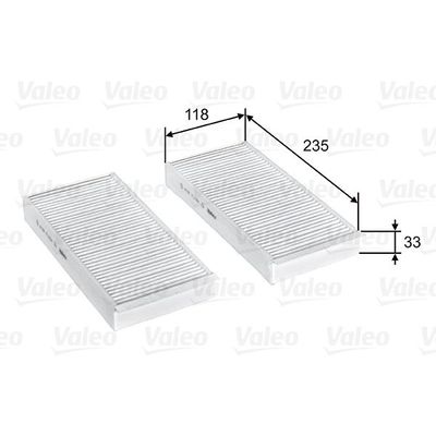 Polen Filtresi  BMW 2 Serisi Gran Tourer (F46)(2015->)  VALEO 715812