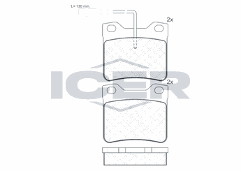 Fren Disk Balata Arka BEŞER 3680  425081 1617253380 16 172 533 80 4250.81 425193 4251.93 E172223 8660004465 86 60 004 465 8671016638 86 71 016 638