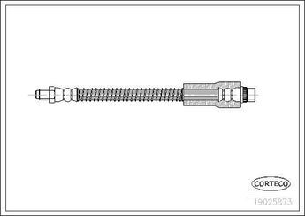 Fren Hortumu Ön Sağ veya Sol MGA 51196  4806C1 480692