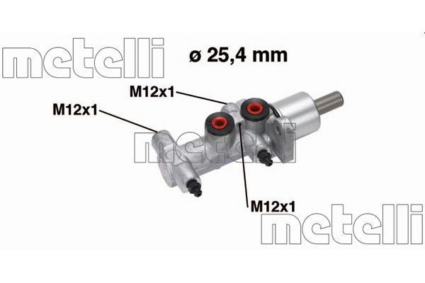 Fren Ana Merkez  Opel Vivaro (2001->)  METELLI 05-0766