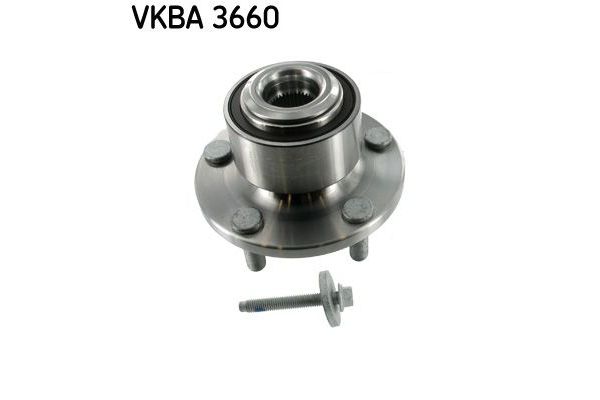 Teker Rulmanı Ön Sağ veya Sol Ford Focus 3/4/5 Kapı (CAP)(08.2004->)  SKF VKBA 3660