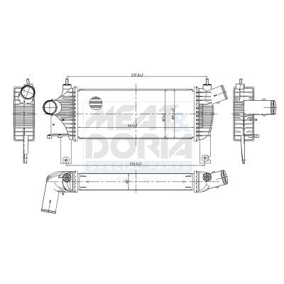 Turbo Radyatörü  Nissan Pathfinder 4/5 Kapı (R51)(01.2005->)  ORİS 312-4835