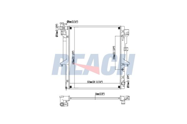 Su Radyatörü  ORİS 141-4811A