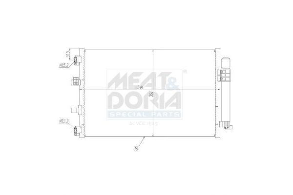 Klima Radyatörü  MAHER 18891