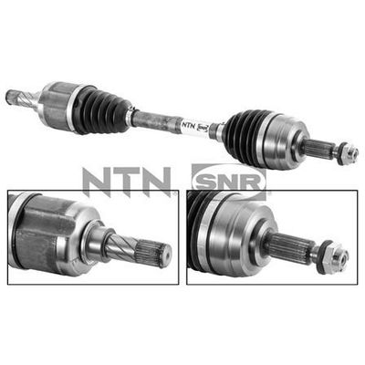 Aks Komple Ön Sol Dacia Duster II (01.2018->)  SNR DK55.038