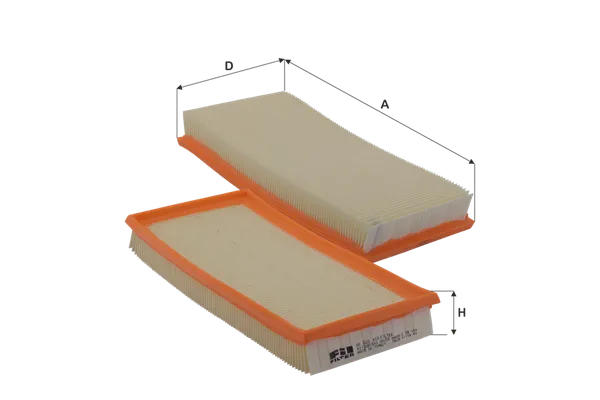 Hava Filtresi  Volvo S40 Sedan (09.1995->)  FIL FILTRE HP2033