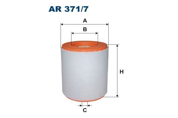 Hava Filtresi  Audi A6 Sedan (4GC)(09.2014->)  FILTRON AR 371/7