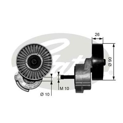Triger Gergi Rulmanı  GATES T38122