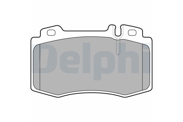 Fren Disk Balata Ön Mercedes S -Serisi 4 Kapı (BM 220)(07.1998->)  DELPHI LP1828