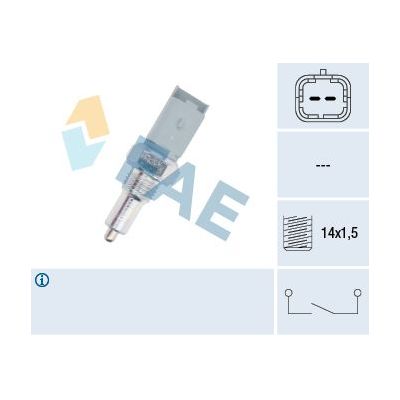 Geri Vites Müşürü  Peugeot 206 Cabriolet (01.2001->)  BRUCKE 2257.53