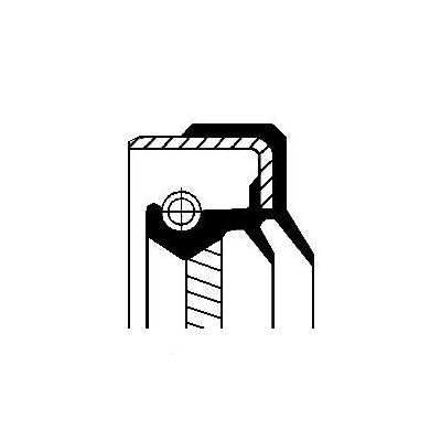 Aks Keçesi  Volvo V60 S.Wagon [Combi] (08.2010->)  CORTECO 01035432B