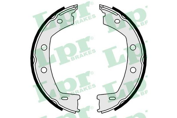 Fren Pabuçlu Balata Arka Land Rover Freelander 2 (LN)(01.2007->)  LPR 09950