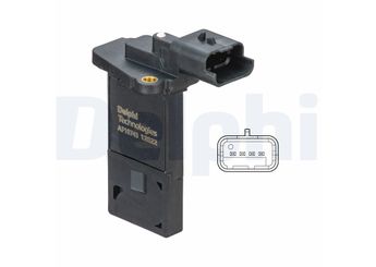 Hava Debimetresi  DELPHI AF10743-12B1  9677093080 3639668 135103 2505103