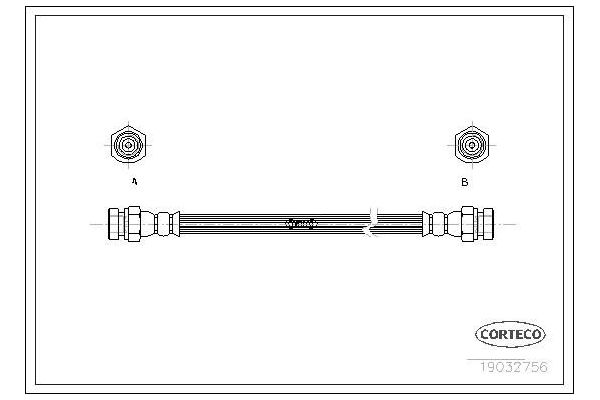 Fren Hortumu Arka Sağ veya Sol OSSCA 00613