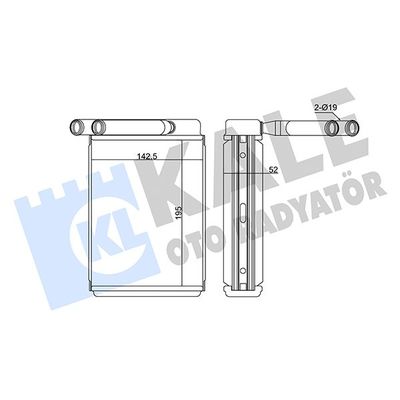 Kalorifer Radyatörü  KALE 370585